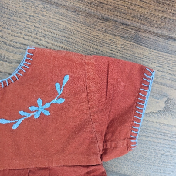 Apolina Jane Dress Size 6-12 Months Embroidered - Picture 4 of 7
